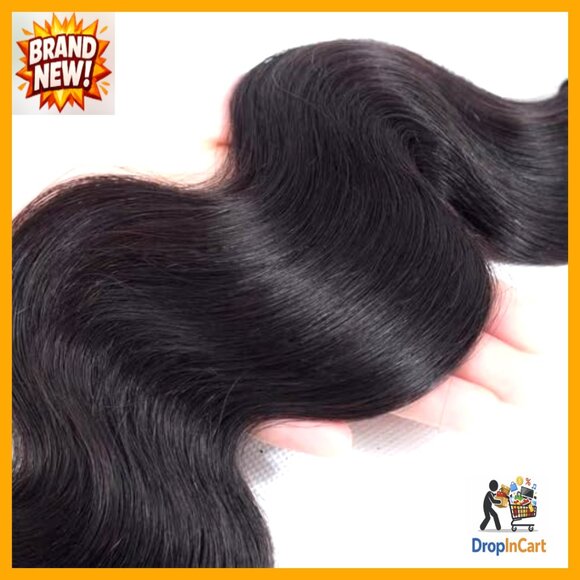 Body Wave Human Hair Extensions 14 Inch Unprocessed Virgin Brazilian Bundles